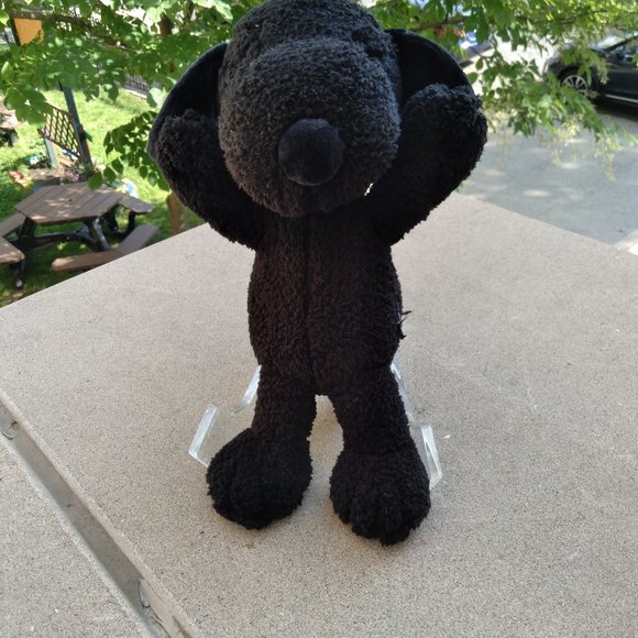 KAWS x PEANUTS Snoopy Small 11” Black Plush - Picture 16 of 16
